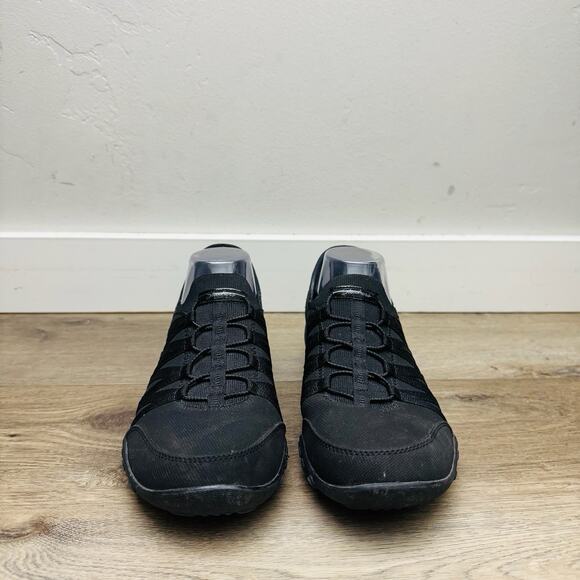 Skechers Hands Free Slip In Black Shoes Women’s Size 10 - Picture 3 of 11